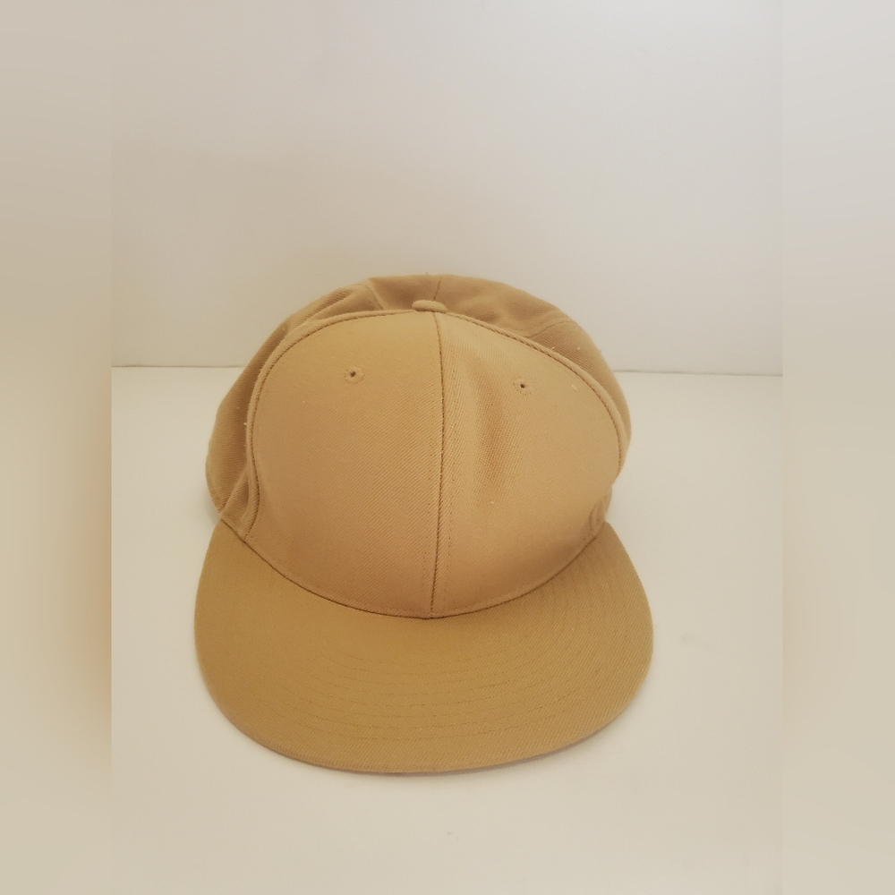 Men's aBi Brown Fitted Plain Hat 7 3/8